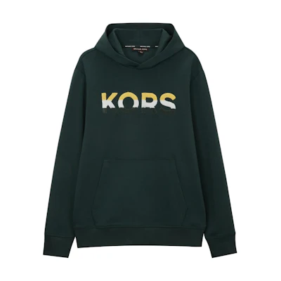MICHAEL KORS Grey Hoodie Jacket with Solid Color and Long Sleeves CF2204O6YZ-0049