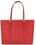 Lookbook 迈克·科尔斯 Jet Set 大号拉链托特包 红色