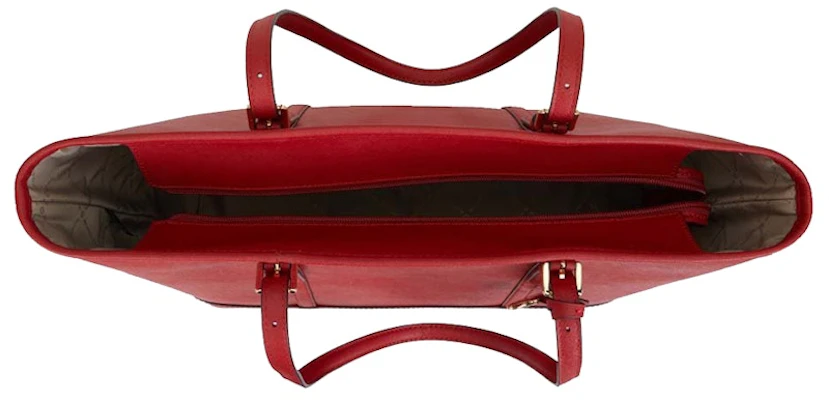 迈克高仕Jet Set中号翻盖拉链手提包火红色 Lookbook 迈克高仕Jet Set中号翻盖拉链手提包火红色