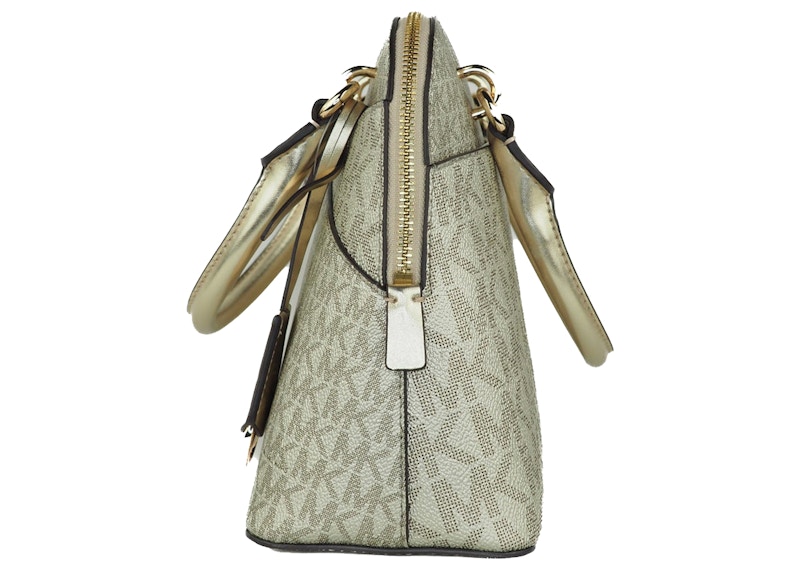 Order 迈克高仕Jet Set中号托特包浅金色