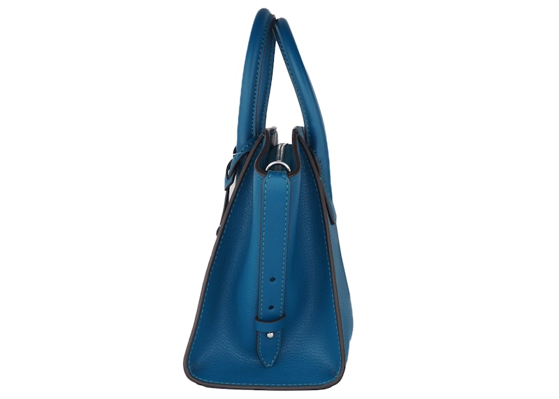 Order 迈克高仕Jet Set小号上拉链手提包蓝调