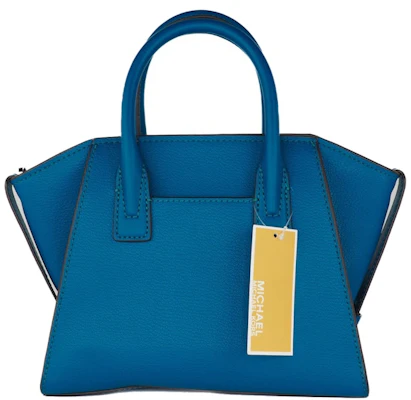 迈克高仕Jet Set小号上拉链手提包蓝调 Lookbook 迈克高仕Jet Set小号上拉链手提包蓝调