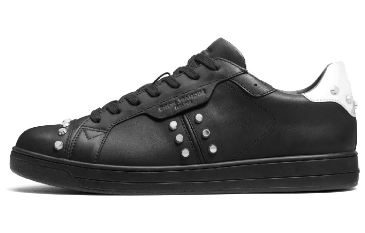 MICHAEL KORS Keating 'Black Studded Lace-Up' 42S3KEFS5L