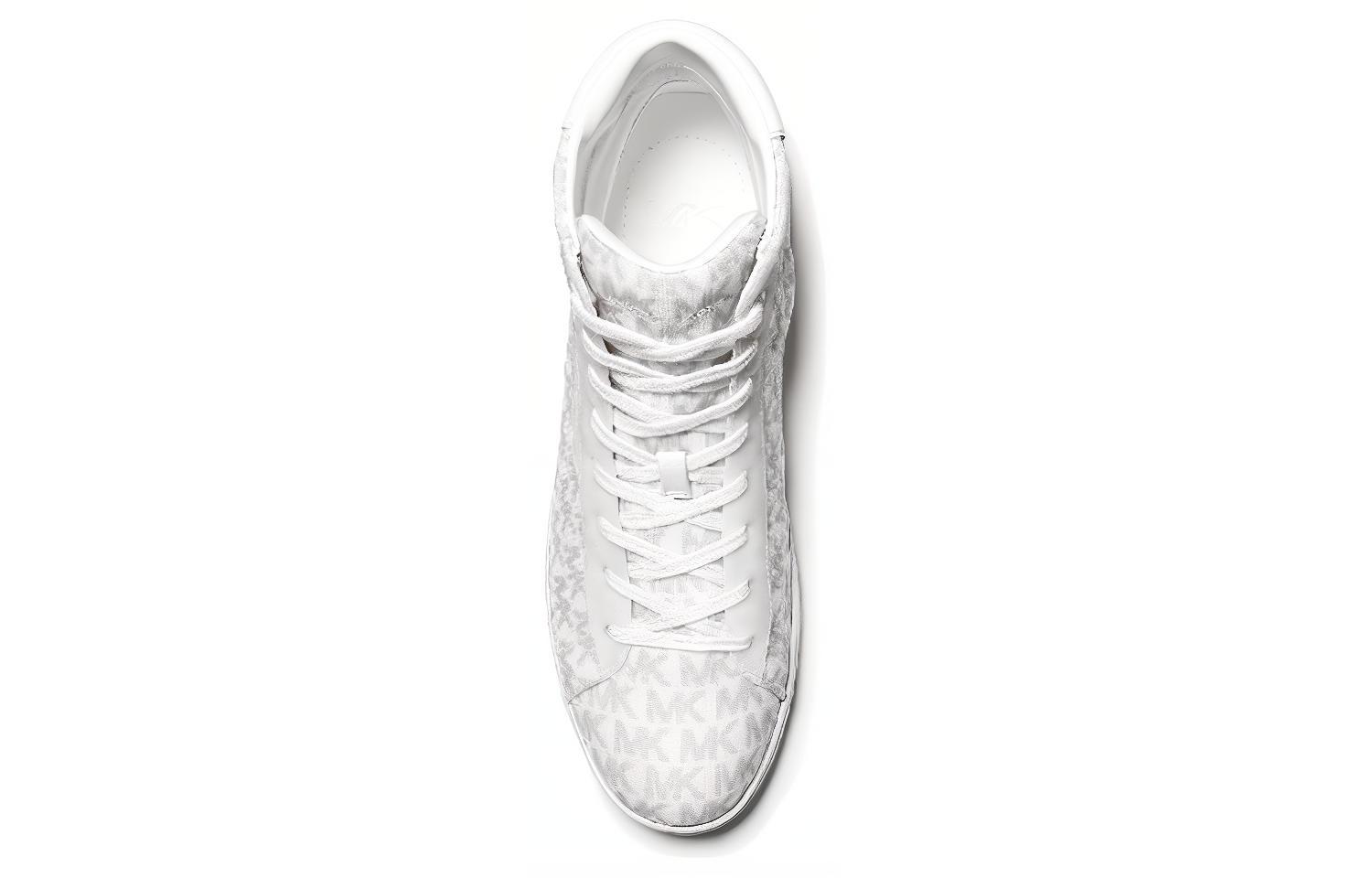 MICHAEL KORS Keating High Top 'Logo Print White' 圖 3