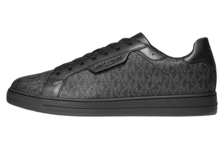 MICHAEL KORS Keating Low-Top 'Logo and Leather Black' 42F9KEFS2Q