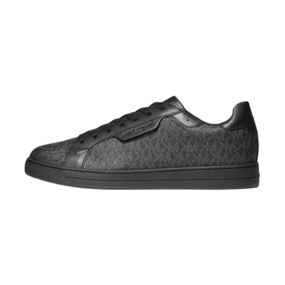 MICHAEL KORS Keating Low-Top 'Logo and Leather Black'