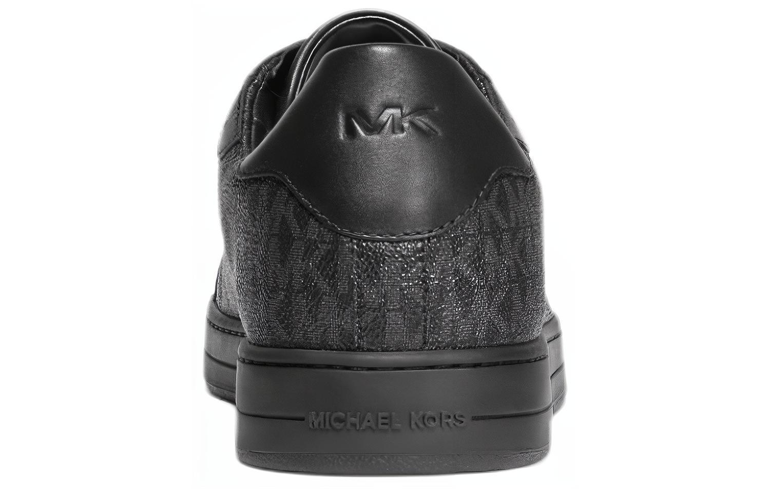 Purchase MKキーティング ローカット ロゴレザー (ブラック) 42F9KEFS2Q