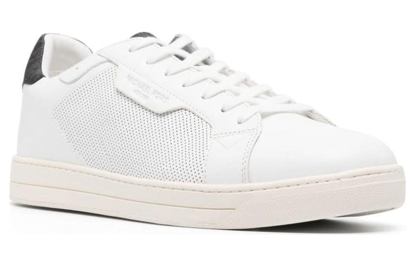 Lookbook MICHAEL KORS Keating Low-Top ''Weißes Leder'' Sneaker 42S3KEFS3L001