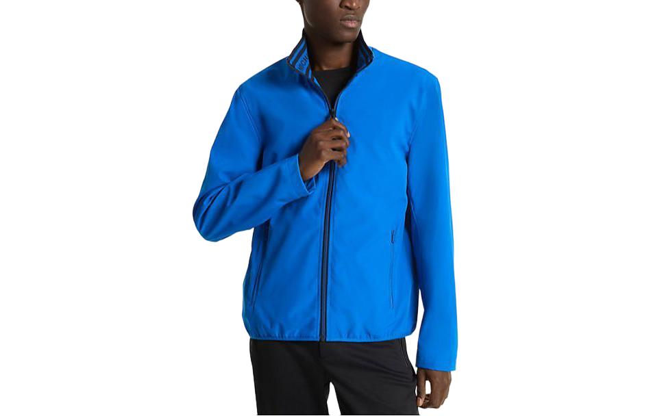 MICHAEL KORS Leopard Print Zip Hoodie Jacket Men CU2510X6GN-0250