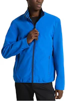 MICHAEL KORS Kells Water-Resistant Jacket Blue Zip-Up High Collar Outerwear MC21654-2519 MICHAEL KORS Kells Water-Resistant Jacket Blue Zip-Up High Collar Outerwear MC21654-2519