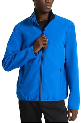 MICHAEL KORS Kells 防水夾克 藍色拉鍊高領外套 MC21654-2519 Buy MICHAEL KORS Kells 防水夾克 藍色拉鍊高領外套 MC21654-2519