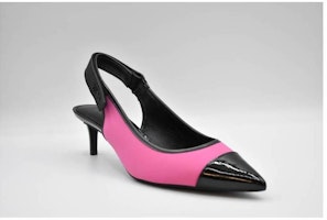 MICHAEL KORS Kitten Heel Pump 'Cerise Black' 40R3KUMP1DKITTENCERISE MICHAEL KORS Kitten Heel Pump 'Cerise Black' 40R3KUMP1DKITTENCERISE