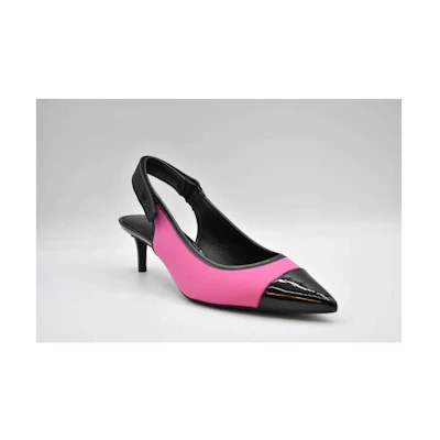 MICHAEL KORS Kitten Heel Pump 'Cerise Black'