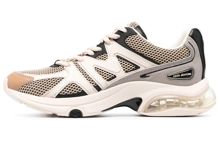 MICHAEL KORS Leather Mesh Lace-Up 'Brown' 42S3KIFS1L261