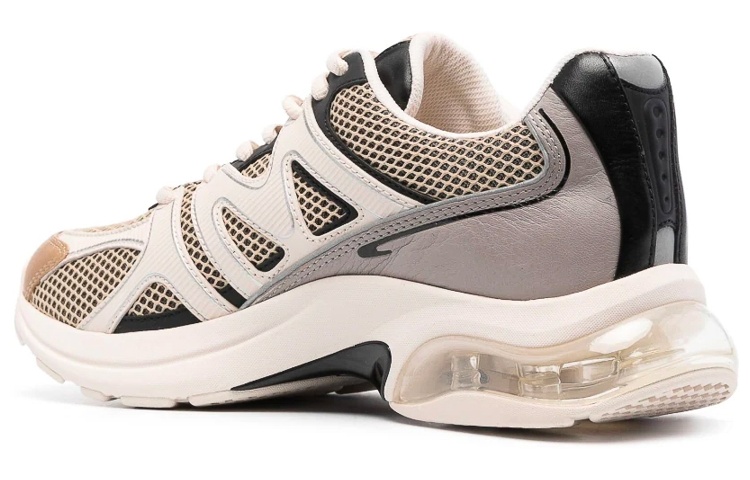 Shop MICHAEL KORS Zapatillas de Cuero y Malla Cordones 'Marrón' 42S3KIFS1L261