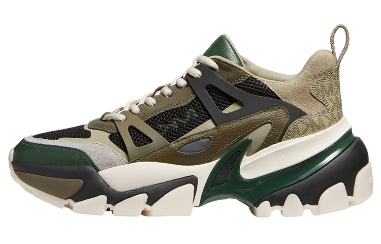 MICHAEL KORS Leather Sneaker 'Green Fashion Strap' 42F1PEFS4D353