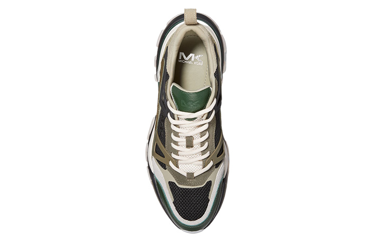 MICHAEL KORS Leather Sneaker 'Green Fashion Strap' 圖 3