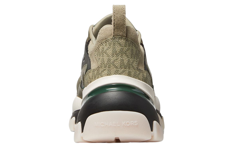 MICHAEL KORS Leather Sneaker 'Green Fashion Strap' 圖 4