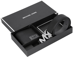 Michael Kors Leather Wallet and Belt Set - Business Casual Style 36U0MGFN4L Michael Kors Leather Wallet and Belt Set - Business Casual Style 36U0MGFN4L