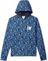 MICHAEL KORS Logo Print Pullover Sweatshirt Blue Casualwear CF150EK4DB511 MICHAEL KORS Logo Print Pullover Sweatshirt Blue Casualwear CF150EK4DB511