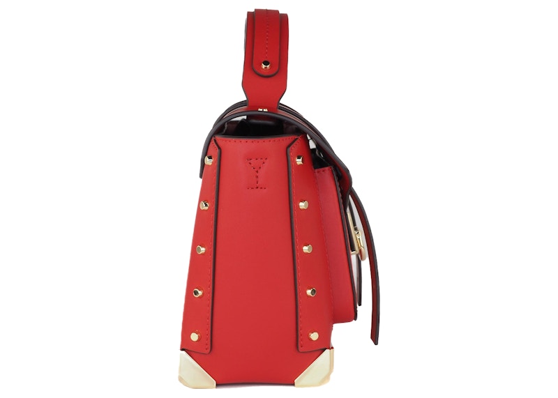 Order 迈克高仕曼哈顿手提包中号烈焰红