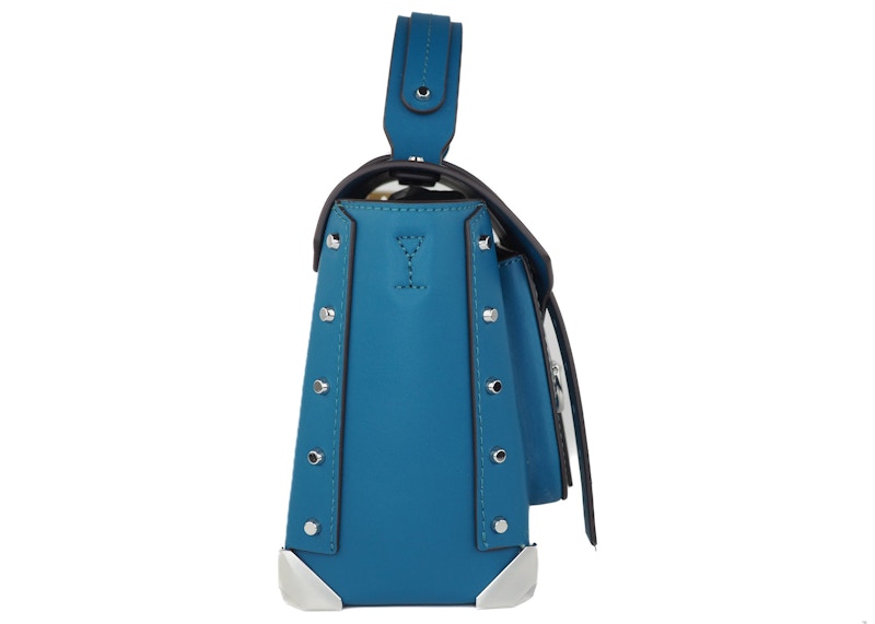 Order 迈克高仕曼哈顿中号手提包泻湖蓝