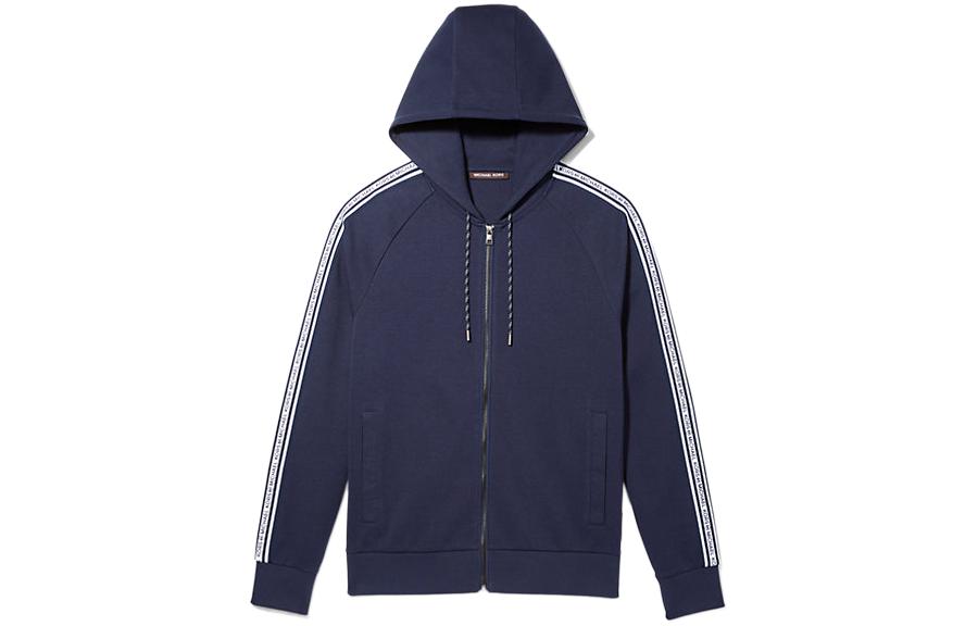 MICHAEL KORS MMK Casual Unisex Hoodie Midnight Blue MF351349DJ