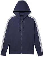MICHAEL KORS Midnight Blue Striped Zip-Up Hooded Jacket CU150865MF-0436 MICHAEL KORS Midnight Blue Striped Zip-Up Hooded Jacket CU150865MF-0436