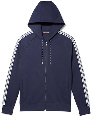 MICHAEL KORS午夜藍條紋拉鍊連帽外套 CU150865MF-0436 Buy MICHAEL KORS午夜藍條紋拉鍊連帽外套 CU150865MF-0436