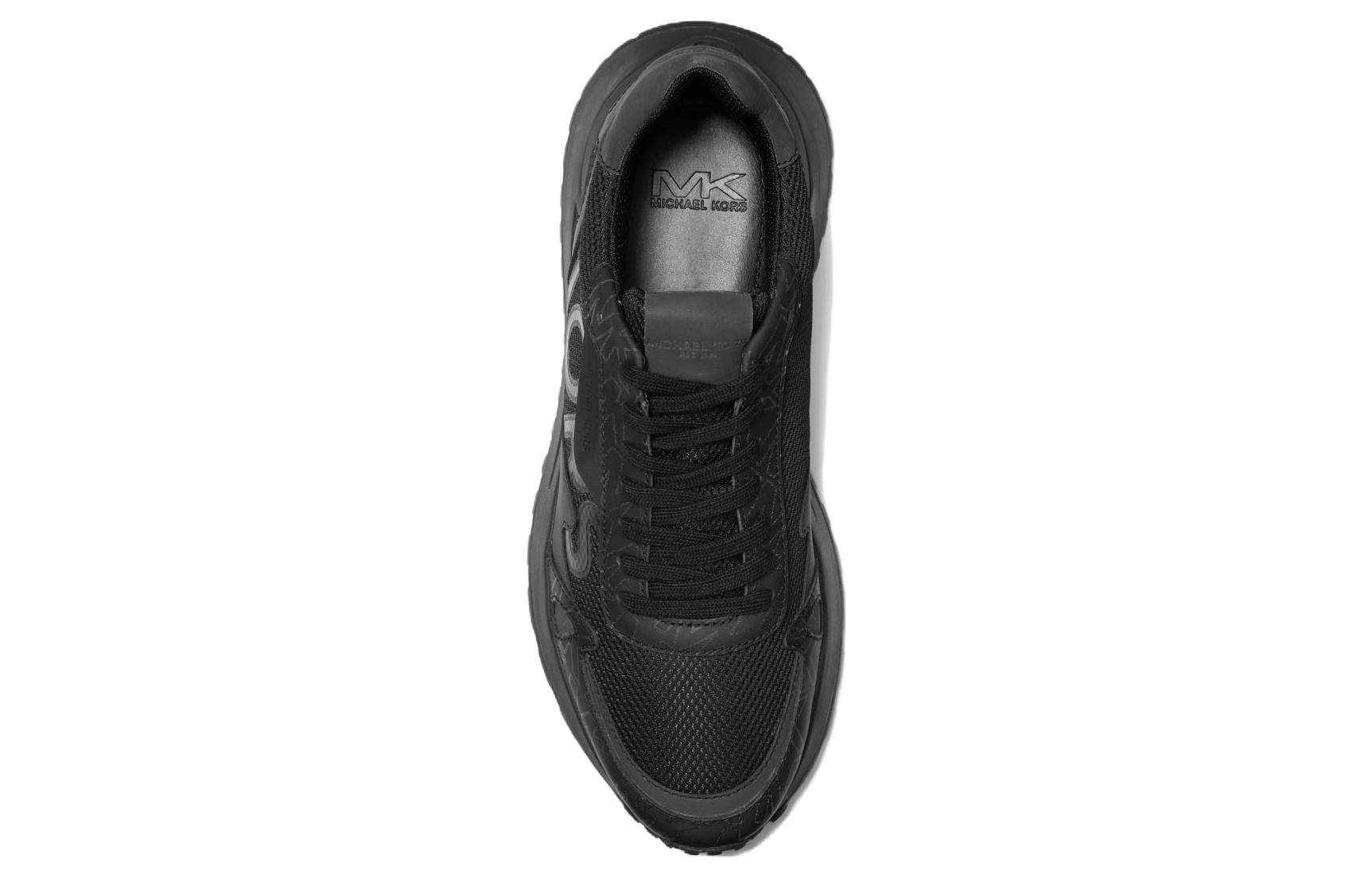 MICHAEL KORS Miles Low Top 'Black Leather' 圖 3