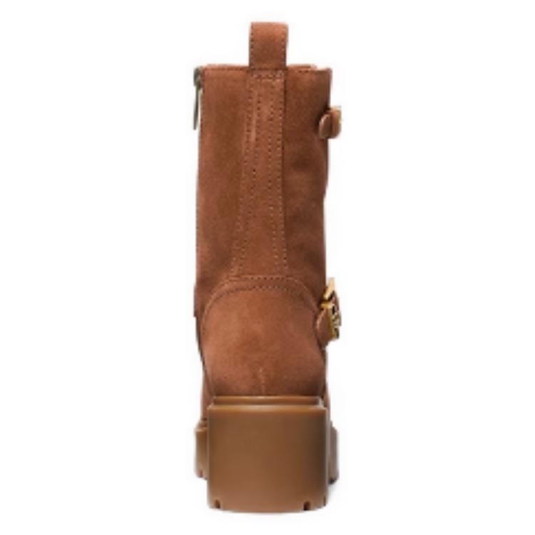 MICHAEL KORS MK Perry Boots 'Leather Round Toe Mid-Calf' 圖 2