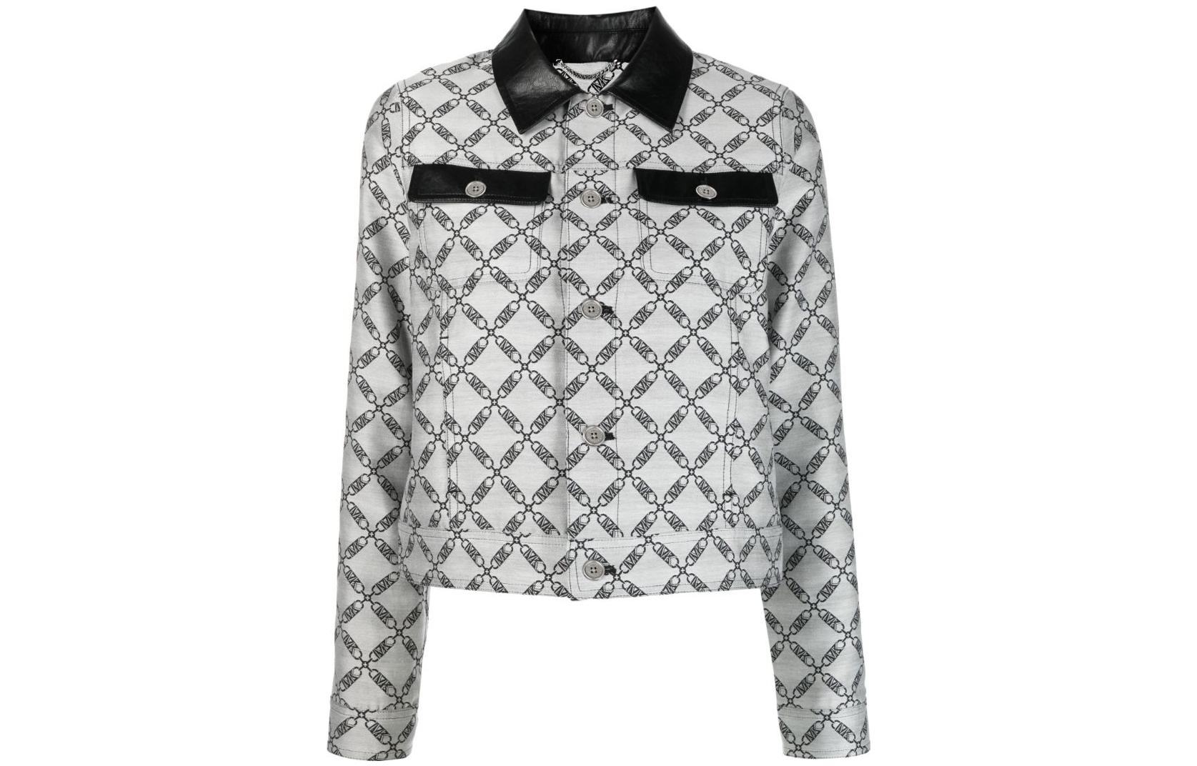 MICHAEL KORS Modern-Fit Wool Blend Sports Coat Men’s Grey Blazer Jacket KRIS1K-0007