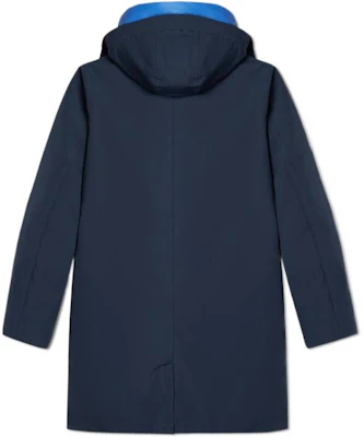 迈克高仕海军蓝拼色连帽中长款休闲夹克 MC6842WL0406 Lookbook 迈克高仕海军蓝拼色连帽中长款休闲夹克 MC6842WL0406