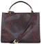 Lookbook Michael Kors Penelope Beg Tangkai Atas Medium Cetakan Ular Merlot