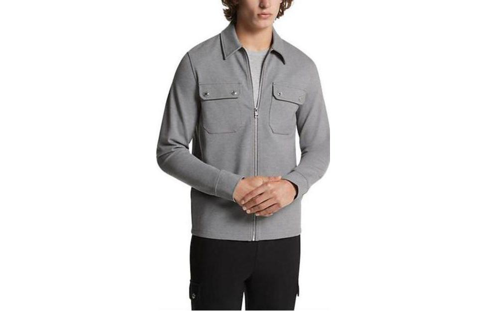 MICHAEL KORS Printed Zip Hoodie Jacket Casual Wear CS1200Y2MY511