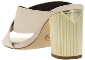 MICHAEL KORS Porter Sandal 'Galvanised Heel White' CZ000984 MICHAEL KORS Porter Sandal 'Galvanised Heel White' CZ000984