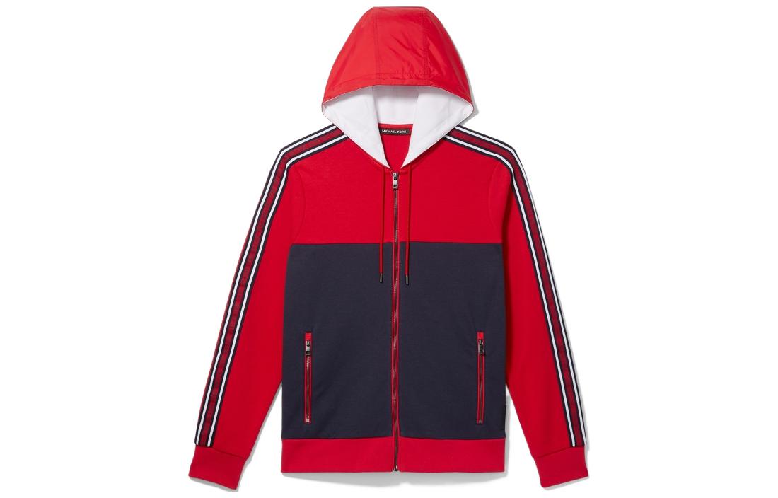 MICHAEL KORS Reversible Printed Zip Jacket - Black OF1201D316-001