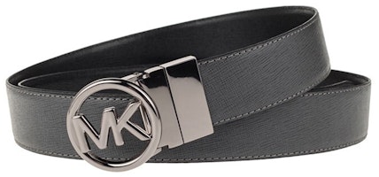 Michael Kors Reversible Leather Belt Black/Grey 3.4cm 36H9SBLY1L-GRYHOUND BLK Michael Kors Reversible Leather Belt Black/Grey 3.4cm 36H9SBLY1L-GRYHOUND BLK