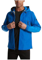 MICHAEL KORS Solid Blue Zip-Up Hoodie Jacket with Long Sleeves CS3205H67F-2519 MICHAEL KORS Solid Blue Zip-Up Hoodie Jacket with Long Sleeves CS3205H67F-2519