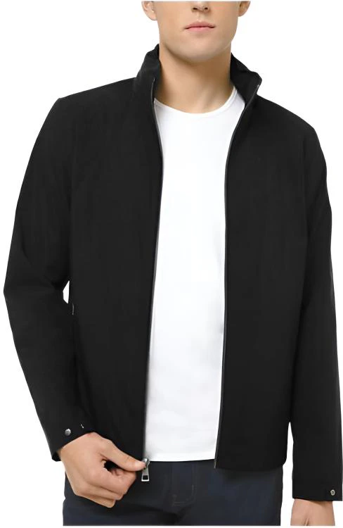 michael-kors-solid-color-black-zip-up-jacket-long-sleeve-mfp-29451-0001