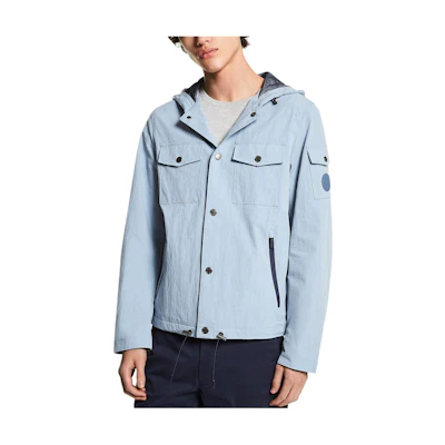 MICHAEL KORS Solid Color Single-Breasted Long Sleeve Jacket CF1602631Z-055