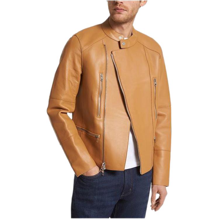 MICHAEL KORS Solid Navy Full-Zip Pocket Long-Sleeve Jacket CR4206T9L1-401