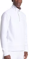 MICHAEL KORS Solid White Pullover Sweatshirt Long Sleeve CS351N18DK-0100 MICHAEL KORS Solid White Pullover Sweatshirt Long Sleeve CS351N18DK-0100