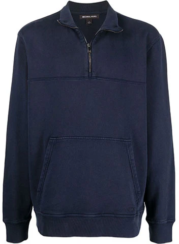 michael-kors-ss-22-blue-half-zip-cotton-pullover-sweatshirt-cs-251175-e8401