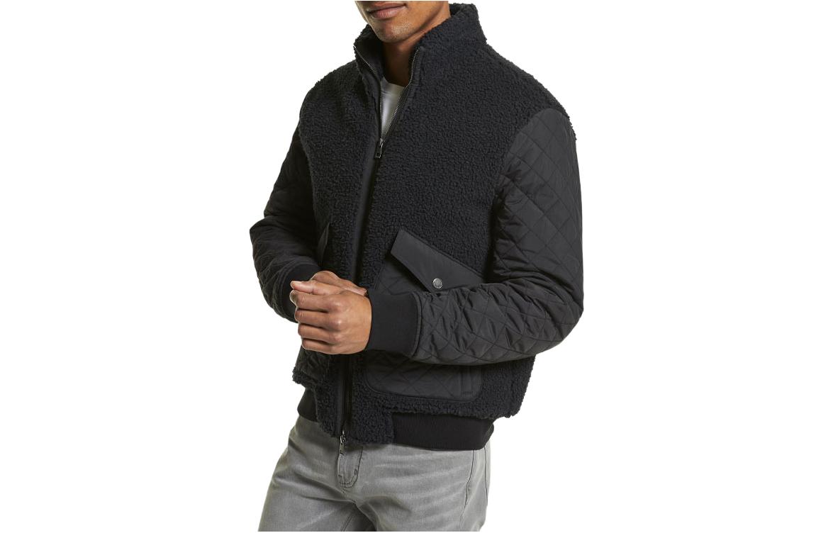 MICHAEL KORS SS23 Black Patchwork Print Jacket CF2204K376-010