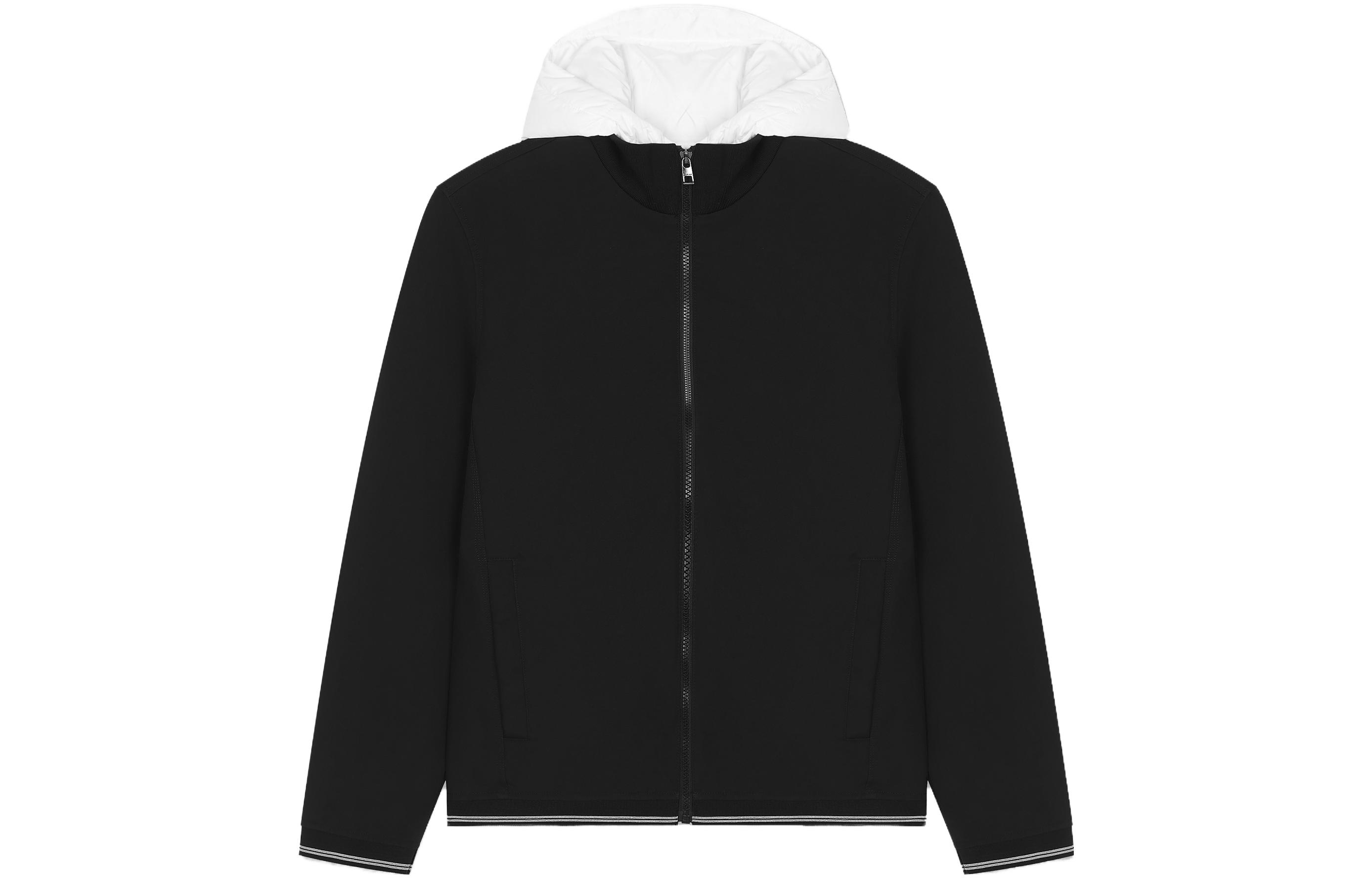 MICHAEL KORS SS23 Black Pattern Print Casual Jacket CS3202I8XR-001