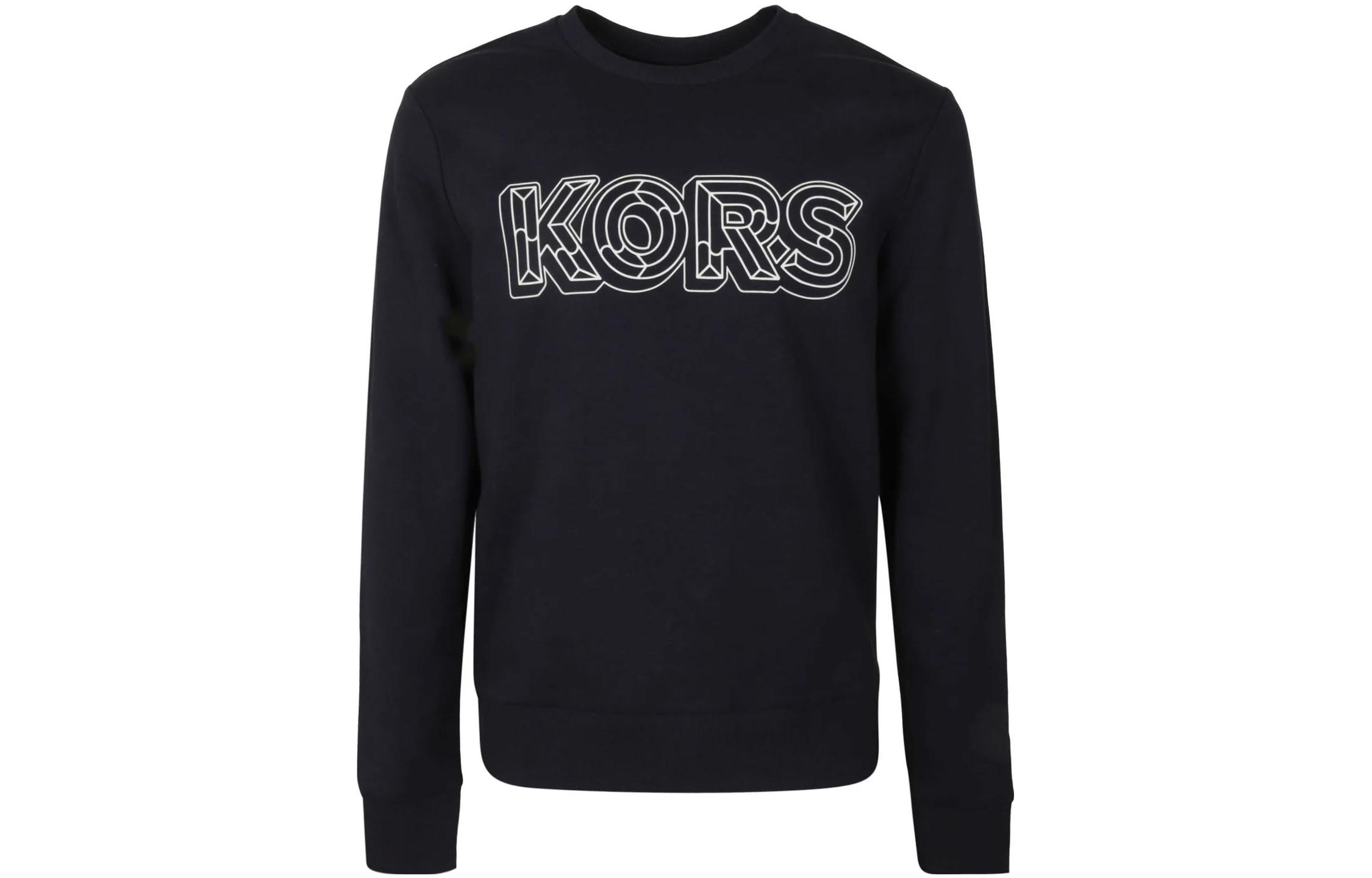 MICHAEL KORS SS23 Logo Print Crewneck Sweatshirt Camel OU150595MF-254