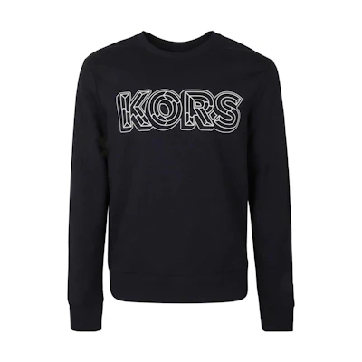 MICHAEL KORS SS23 Logo Print Crewneck Sweatshirt Camel OU150595MF-254