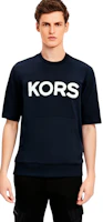 Purchase MICHAEL KORS SS23 徽標印花短袖圓領運動衫 海軍藍 OS250S95MF-401
