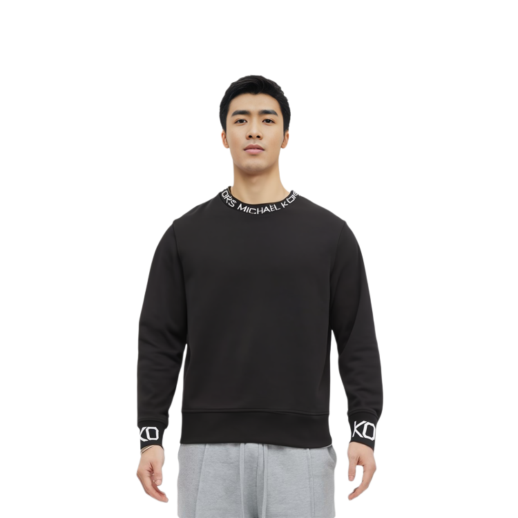 Lookbook 迈克高仕 SS23 标志印花圆领卫衣 时尚 OU150595MF-001